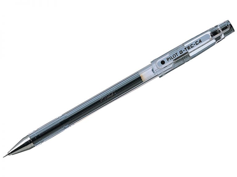 BOLIGRAFO 0.4MM NEGRO GEL PUNTA ACERO BL-GC4
