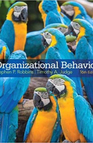 ORGANIZATIONAL BEHAVIOR