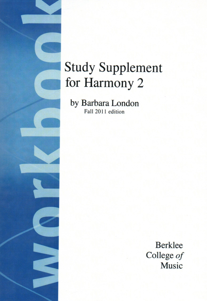 STUDY SUPPLEMENT FOR HARMONY 2