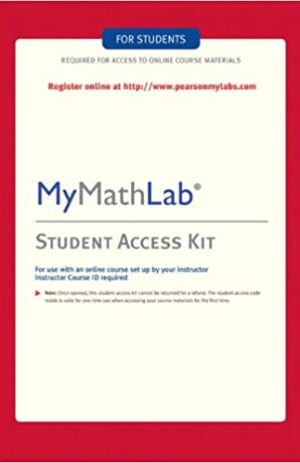 EBOOK- MY MATHLAB