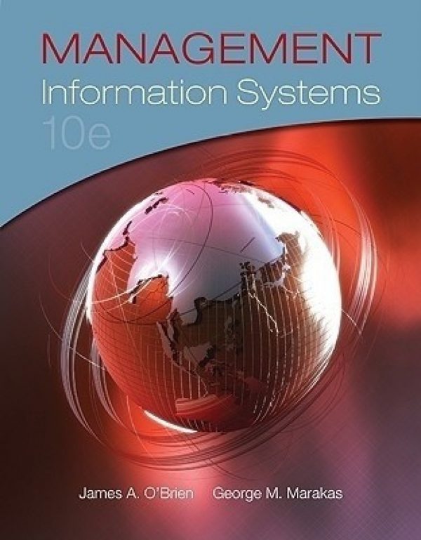 MANAGEMENT INFORMATION SYSTEMS 9780073376813