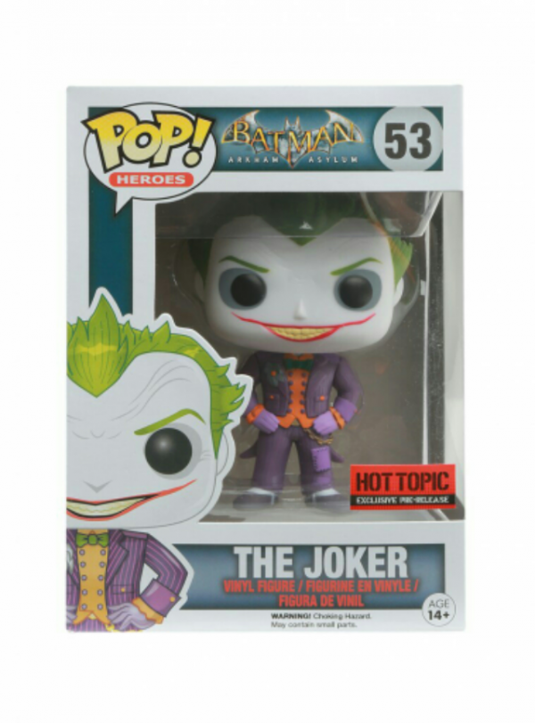 FUNKO POP # 53 THE JOKER - BATMAN 849803043391