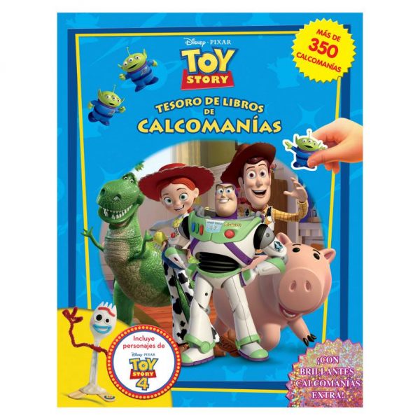 DISNEY TOY STORY-TESORO DE LIBRO DE CALCOMANIAS 9782764347058