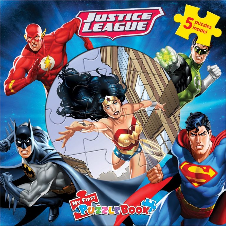 JUSTICE LIGUE-MI PRIMER LIBRO DE ROMPECABEZ AS