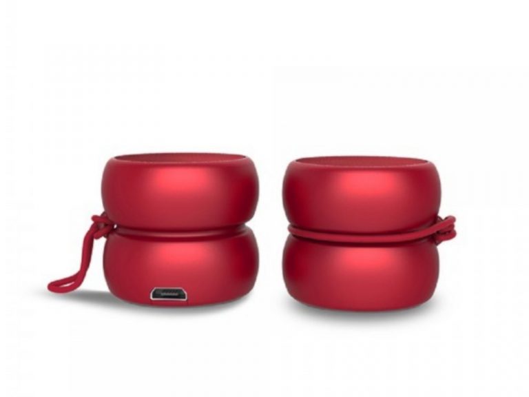 XP8102415ST YOYO WIRELESS FINGER SPEAKER STEREO RED