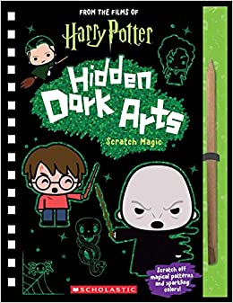 HARRY POTTER:HIDDEN DARK ARTS-SCRATCH MAGIC 9781338572513