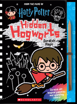HARRY POTTER - HIDDEN HOGWORTS -SCRATCH MAGIC- 9781338246100