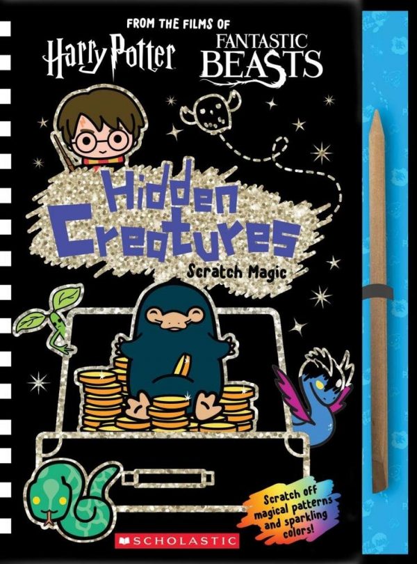 HARRY POTTER - HIDDEN CREATURES -SCRATCH MAGIC- 9781338280944