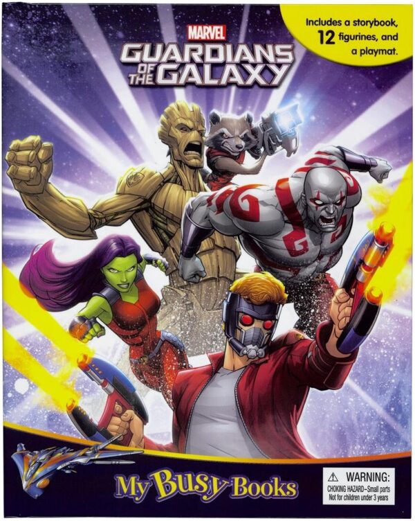 MY BUSY BOOKS GUARDIANS OF THE GALAXY 9782764333907