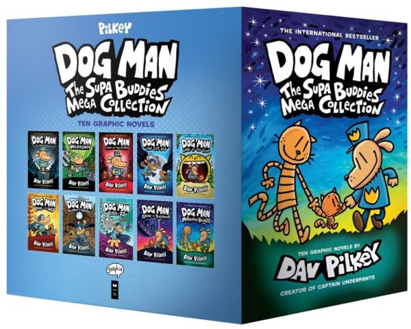 DOG MAN: THE SUPA BUDDIES MEGA COLLECTION #1-10 9781338792164