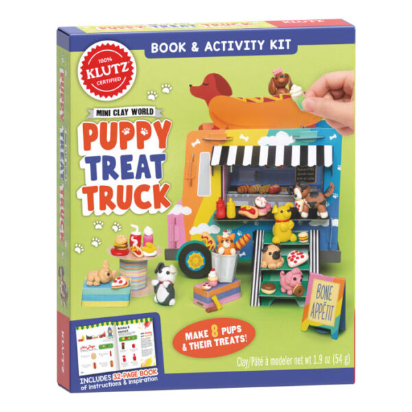 MINI CLAY WORLD PUPPY TREAT TRUCK 9781338826173