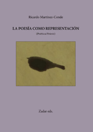 LA POESÍA COMO REPRESENTACIÓN 9788412656947