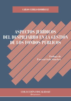 ASPECTOS JURÍDICOS DEL DESPILFARRO EN LA GESTIÓN DE LOS FONDOS PÚBLICOS. 9788413240855