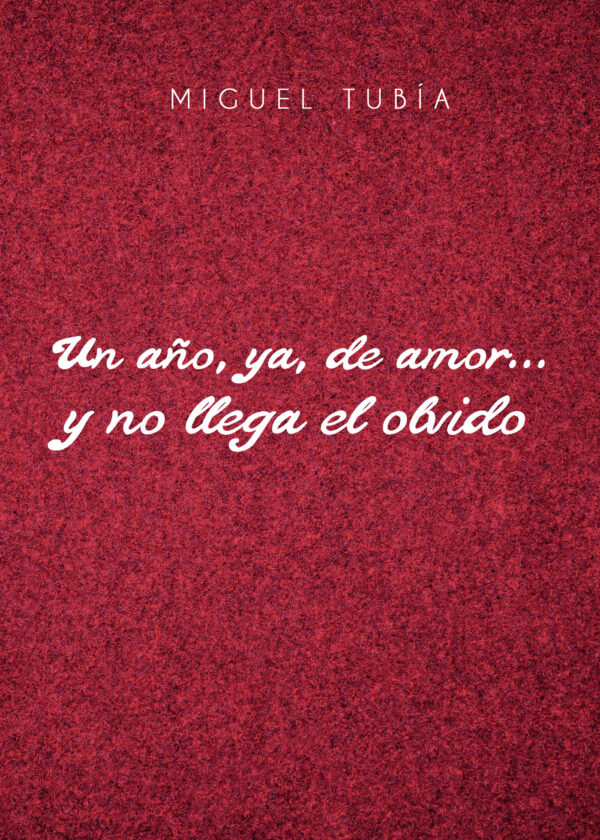 UN AÑO, YA, DE AMOR Y NO LLEGA EL OLVIDO 9788416937165