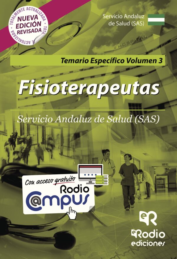 FISIOTERAPEUTAS. SERVICIO ANDALUZ DE SALUD (SAS). TEMARIO ESPECÍFICO VOLUMEN 3 9788416963188