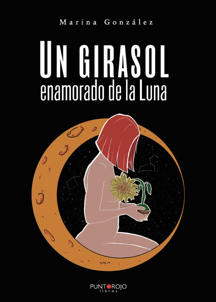 UN GIRASOL ENAMORADO DE LA LUNA