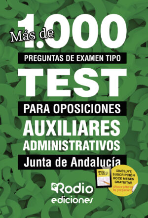 AUXILIARES ADMINISTRATIVOS.   JUNTA DE ANDALUCÍA 9788418331909