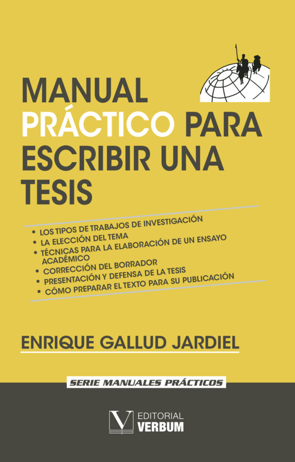 MANUAL PRÁCTICO PARA ESCRIBIR UNA TESIS 9788490742051