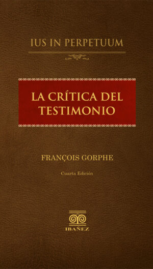 LA CRÍTICA DEL TESTIMONIO 9789585020122