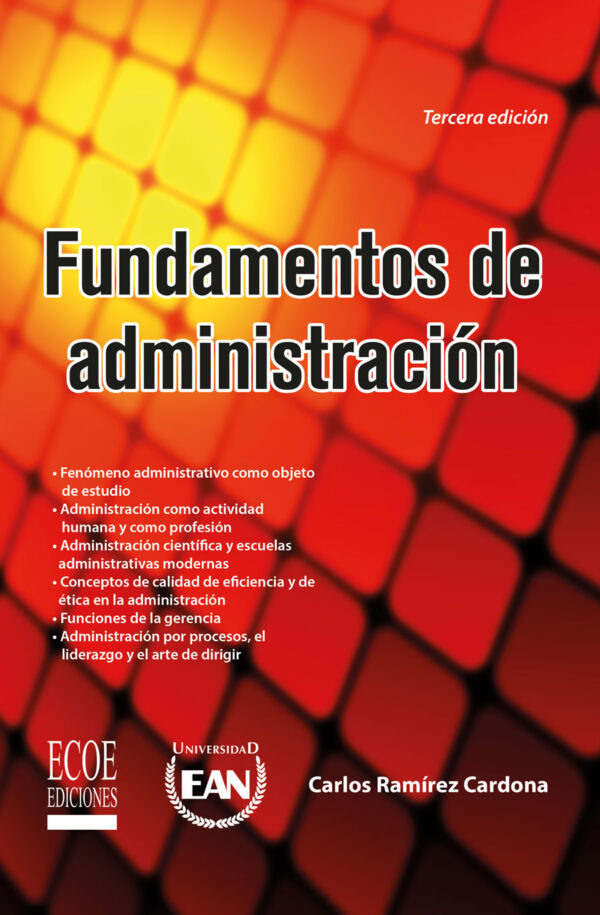 FUNDAMENTOS DE ADMINISTRACIÓN 9789586486385