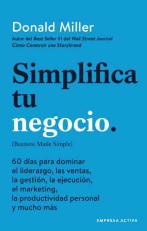 SIMPLIFICA TU NEGOCIO 9788416997541