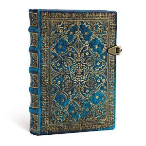 LIBRETA MINI CON SEGURO AZURE  - LINEAS 9781439726839
