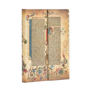 PAPERBLANKS GUTENBERG BIBLE PARABOLA MINI 9781439750346