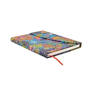 LIBRETA ULTRA CON SOLAPA MAGIA CELESTIAL -LINEAS 9781439796917