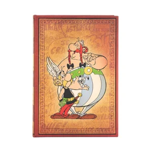 LIBRETA MIDI SIN SOLAPA ASTERIX LINEAS 9781439797044