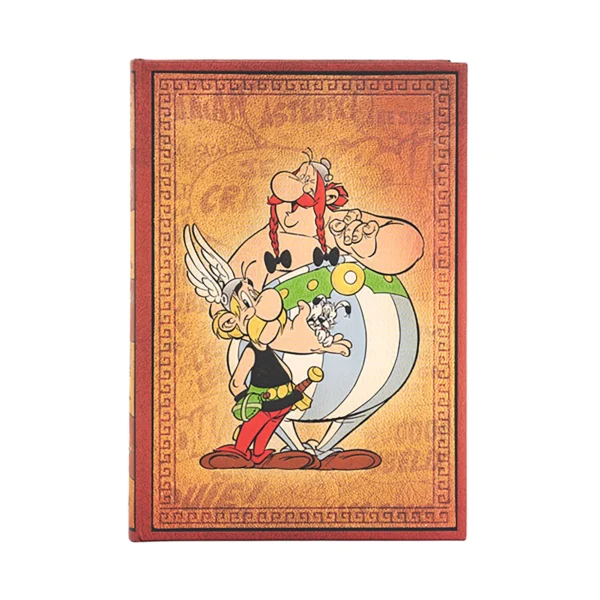 LIBRETA MIDI SIN SOLAPA ASTERIX LINEAS 9781439797044