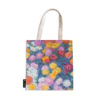BOLSA DE LONA CRISANTEMOS DE MONET 9781439797570