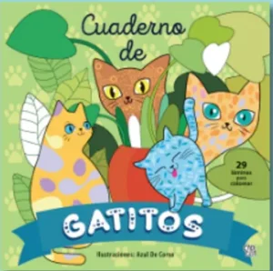 CUADERNO DE GATITOS-COLOREAR 9786313000371