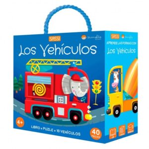 LOS VEHICULOS -LIBRO Y PUZLE 9788418697760