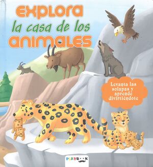 EXPLORA LAS CASAS DE LOS ANIMALES 9788419616333