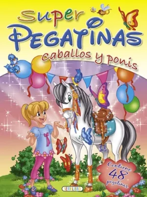 SUPER COLORI 5 CABALLOS Y PONIS 9788490053454