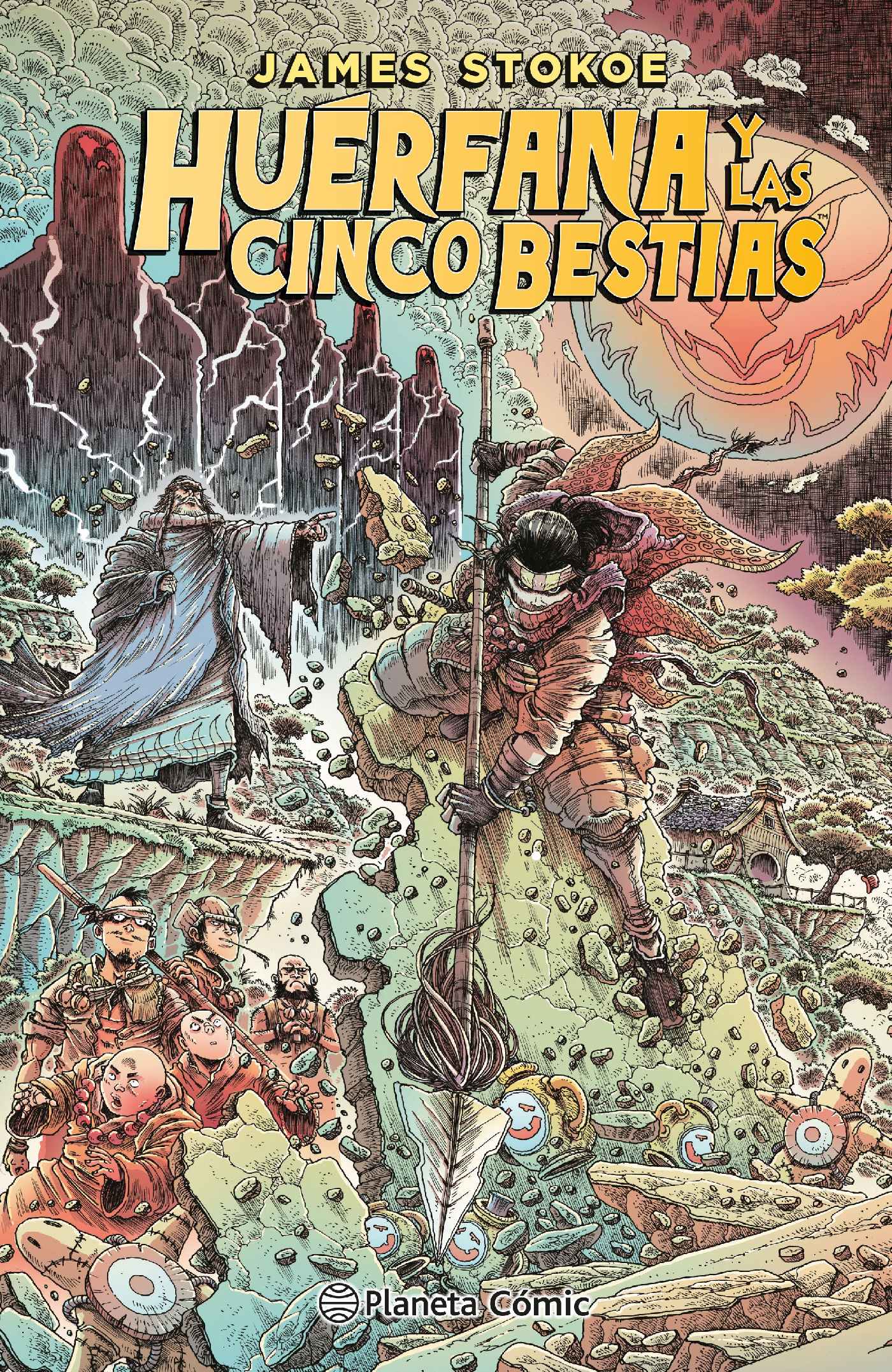 HUÉRFANA Y LAS CINCO BESTIAS