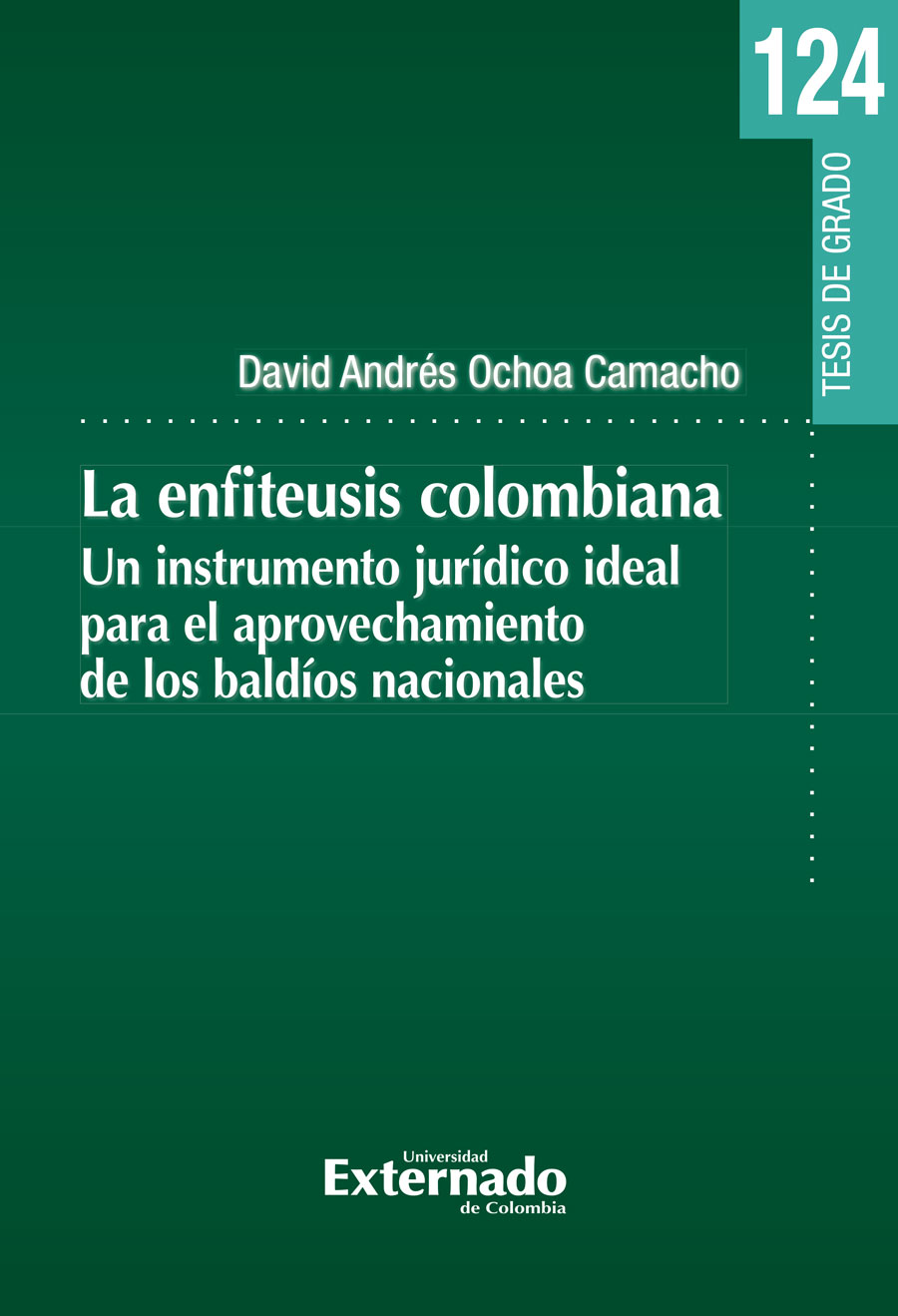 LA ENFITEUSIS EN COLOMBIA