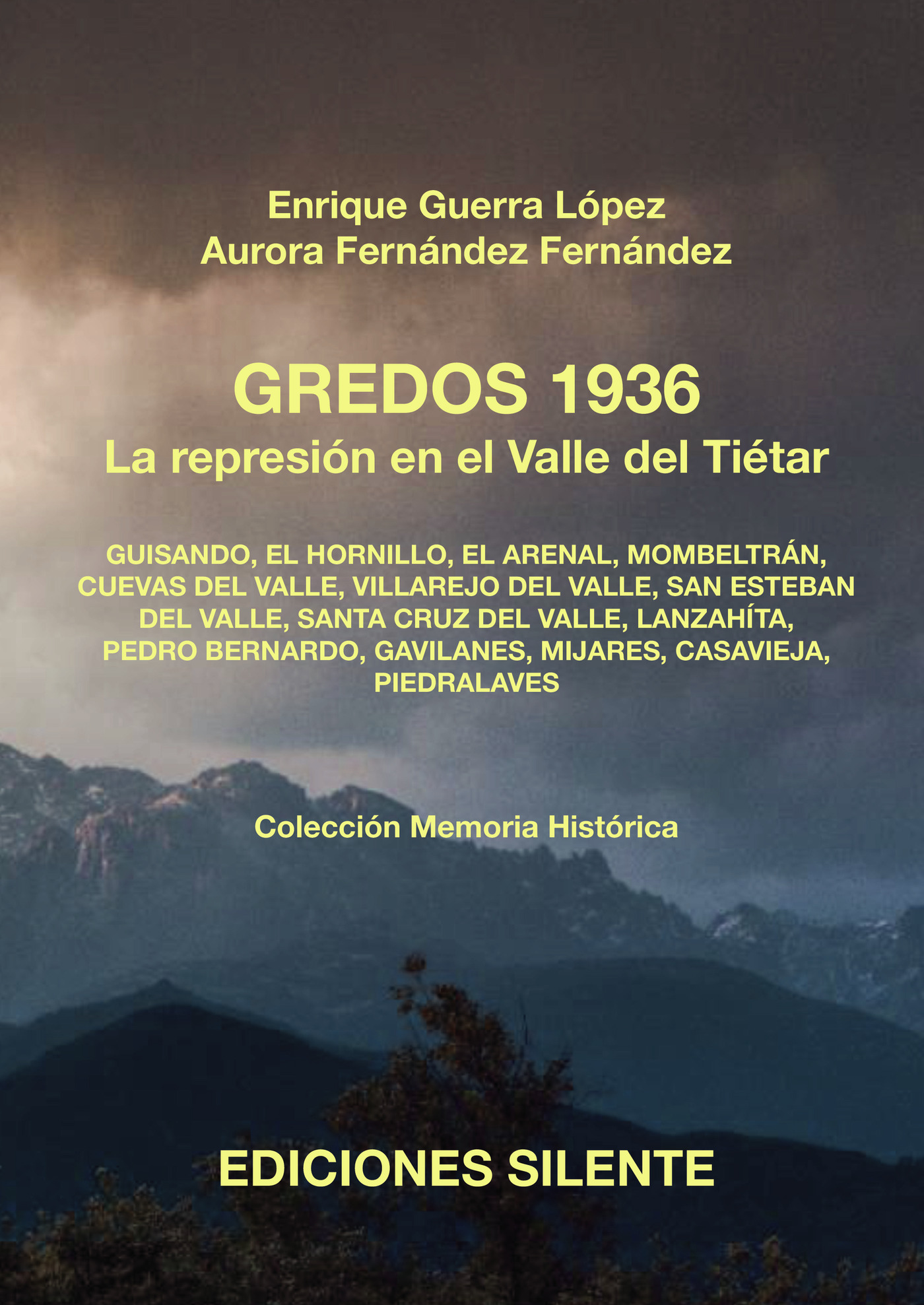 GREDOS 1936. LA REPRESIÓN EN EL VALLE DEL TIÉTAR