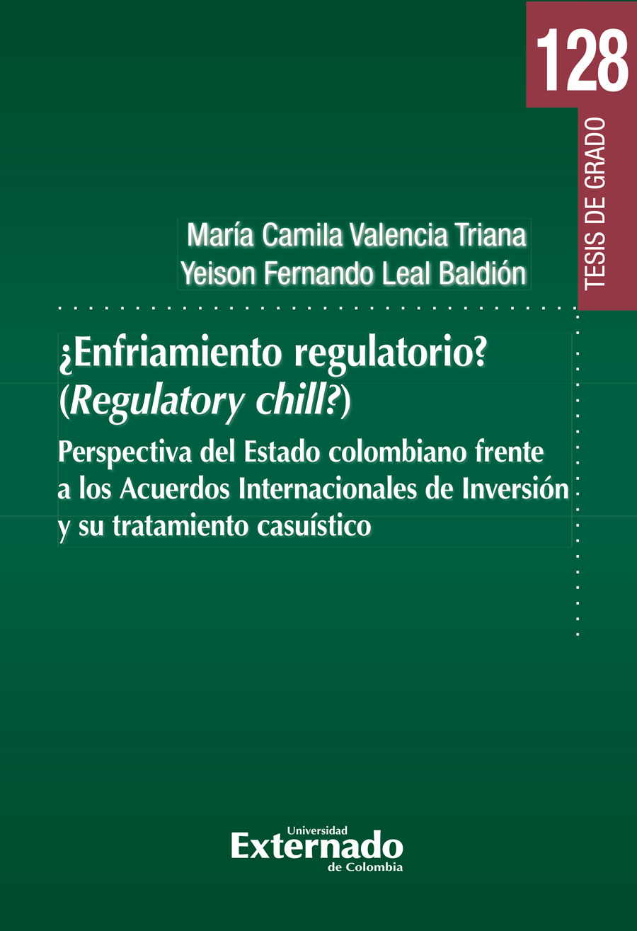 ¿ENFRIAMIENTO REGULATORIO? (REGULATORY CHILL?)