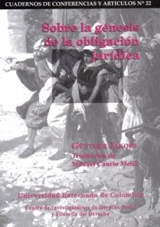 SOBRE LA GÉNESIS DE LA OBLIGACIÓN JURÍDICA