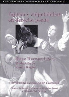 INJUSTO Y CULPABILIDAD EN DERECHO PENAL