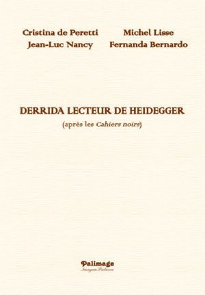 DERRIDA LECTEUR DE HEIDEGGER
