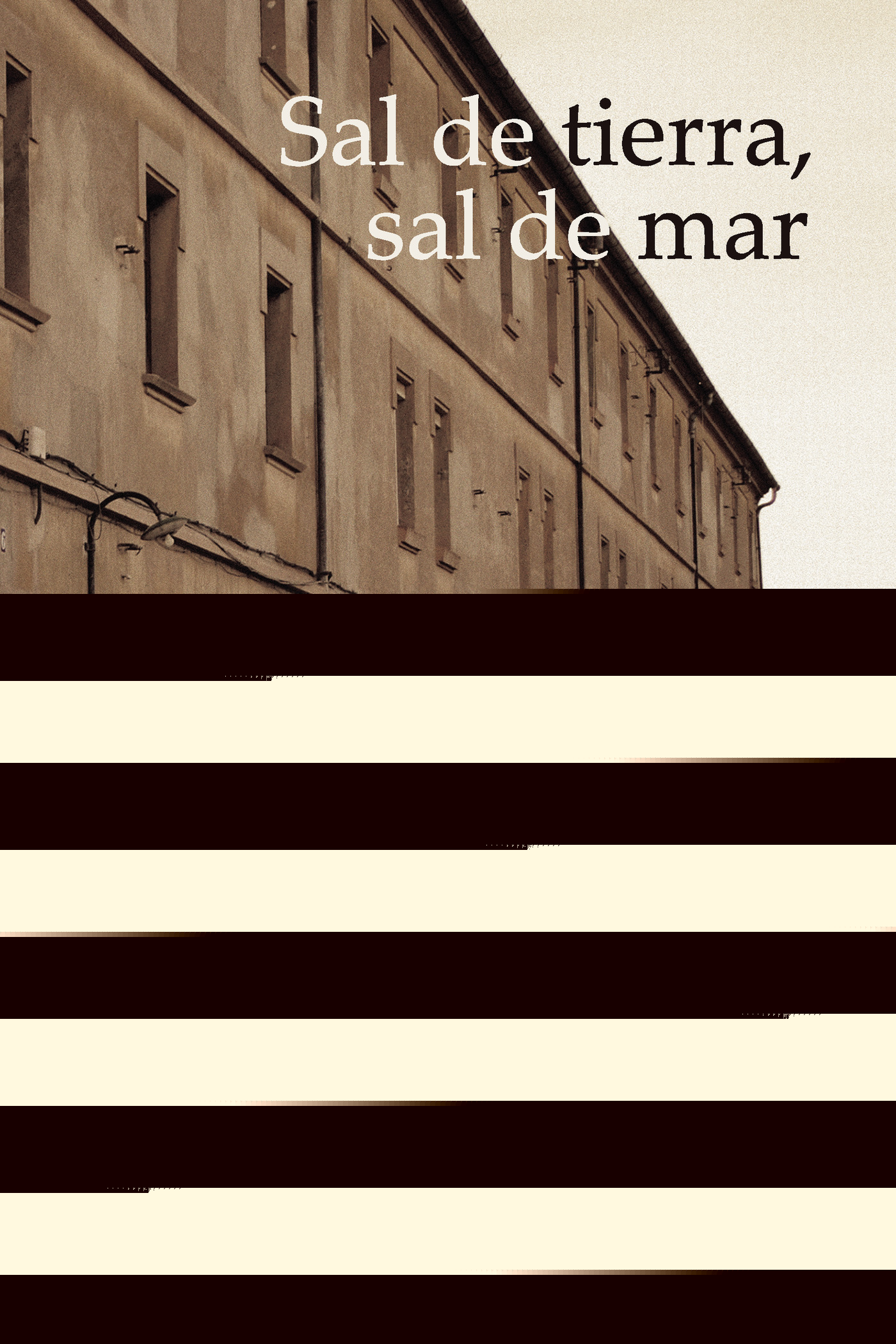 SAL DE TIERRA, SAL DE MAR