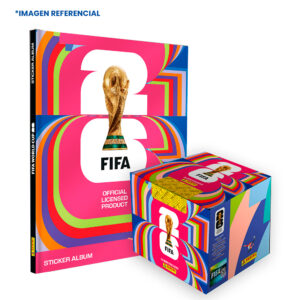 PREVENTA - PAQUETON 104 SOBRES + ALBUM TAPA DURA MUNDIAL 2026
