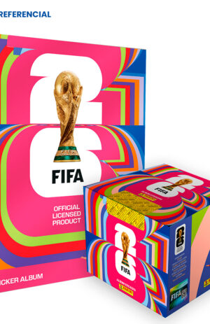 PREVENTA - PAQUETON 104 SOBRES + ALBUM TAPA DURA MUNDIAL 2026