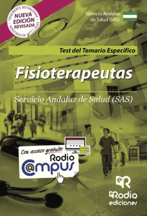 FISIOTERAPEUTAS. SERVICIO ANDALUZ DE SALUD (SAS). TEST DEL TEMARIO ESPECÍFICO