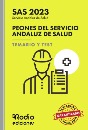 SAS 2024. PEONES DEL SERVICIO ANDALUZ DE SALUD. TEMARIO Y TEST