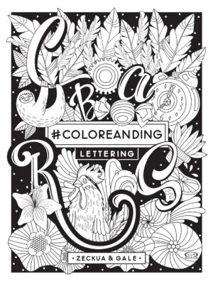 COLOREANDING LETTERING