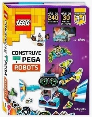 LEGO - CONSTRUYE Y PEGA ROBOTS